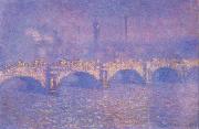 Claude Monet Waterloo Bridge USA oil painting reproduction